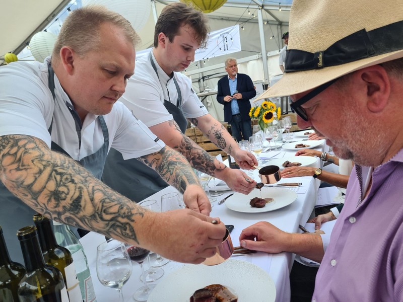 Ruths Hotels køkkenchef, Jack Cramer, fik hvad han kom efter ved Årets Ret i København. En sejr. Privatfoto