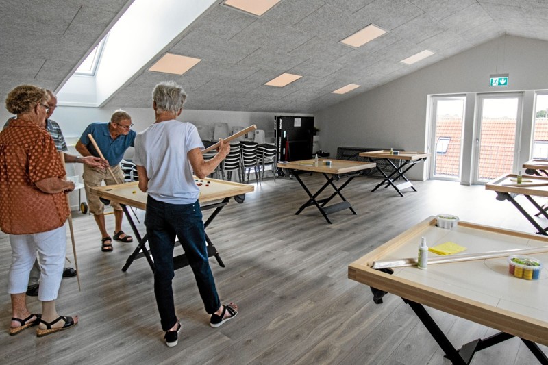 Fjerritslev Idrætscenter har indrettet et nyt bob-lokale på førstesalen i vandrerhjemmet. Foto: Jesper Hansen