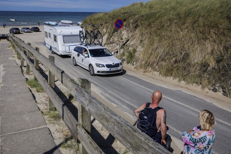 Man kan ikke regne med, at kunne bruge nedkørslerne til strandene i vinterhalvåret i Hjørring Kommune