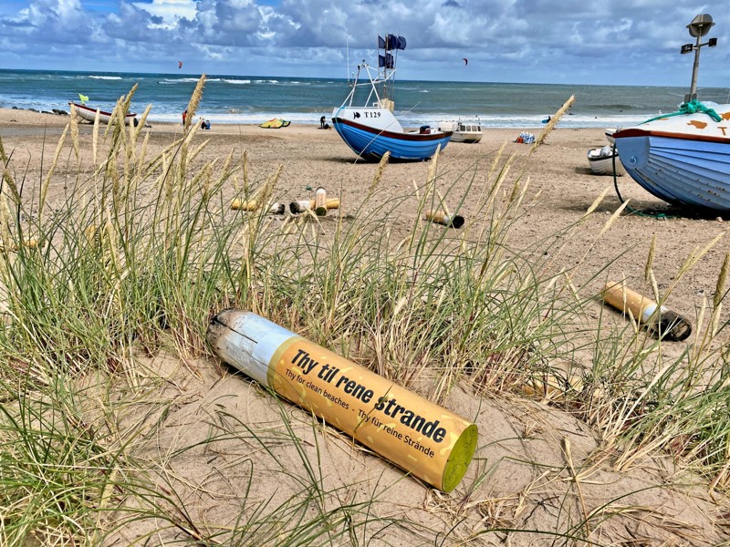 Miljøvirksomheden Strandet i Vorupør og Thisted Kommune igen i år gået sammen om at sætte fokus på problemet. PR-foto