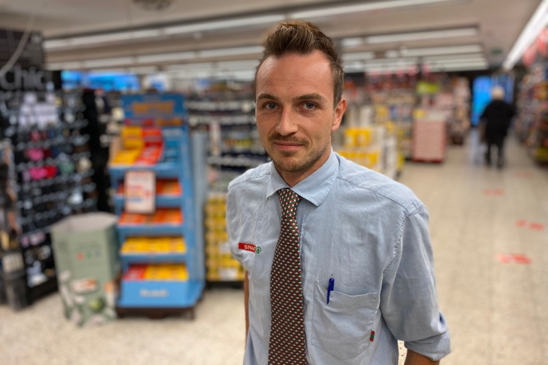 Kristian Rysgaard Stærk er medindehaver af Spar-butikkerne i Thisted, Tilsted, Snedsted, Bedsted, Koldby og Hvidbjerg.