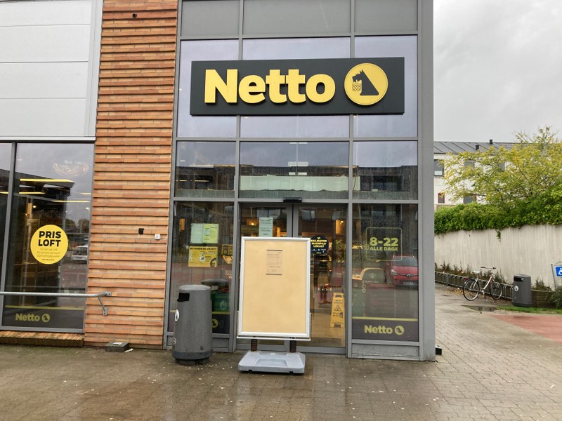 Onsdag morgen var Netto i Vrå fortsat lukket.
