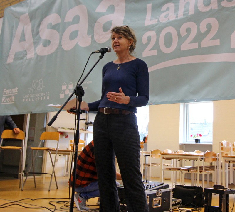 Formanden for priskomitéen, Helene Simone Thorup, begrundede valget af Asaa.