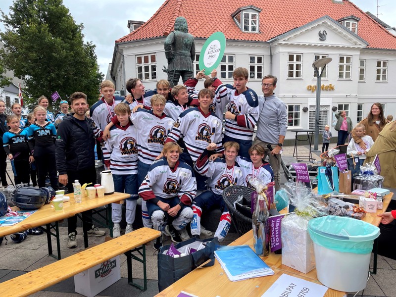 FIK var en af de klubber, der stillede med over 10 deltagere og vandt 5000 kr. fra Sparekassen Vendsyssel.
