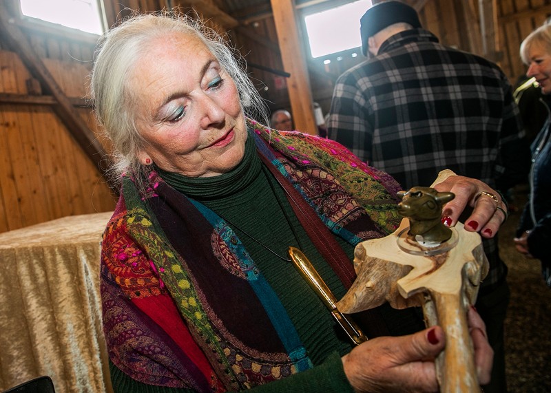 Grethe Rolle er kvinden bag initiativet med at få skabt en afstøbning af originalen.