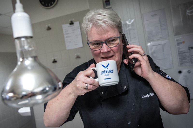 Før var hun restauratør og indehaver. Nu er Kirsten Kusk ansat og arbejder færre timer.
