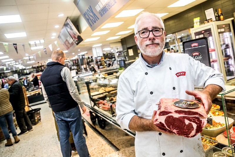 Slagtermester Flemming Jensen er klar til det store rykind op mod jul og nytår.