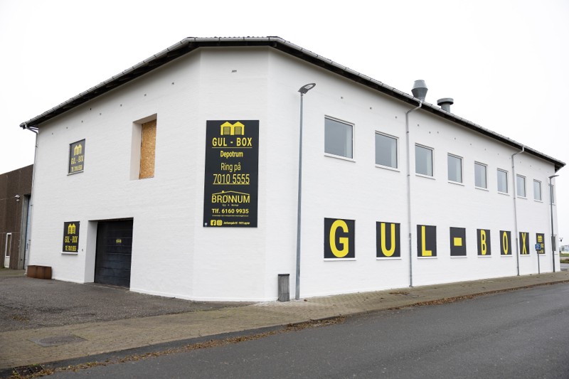Gul Box i Løgstør er etableret i en tidligere fiskefabrik.