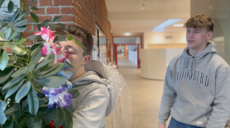 1.g'ernme på Brønderslev Gymnasium arbejdede med drikkepres blandt unge.