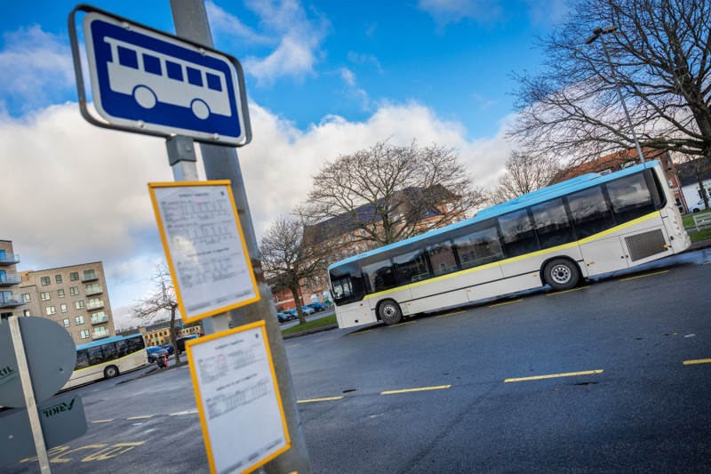 Buspassagererne får bedre forhold, når Banegårdspladsen og den ny busperron står klar.