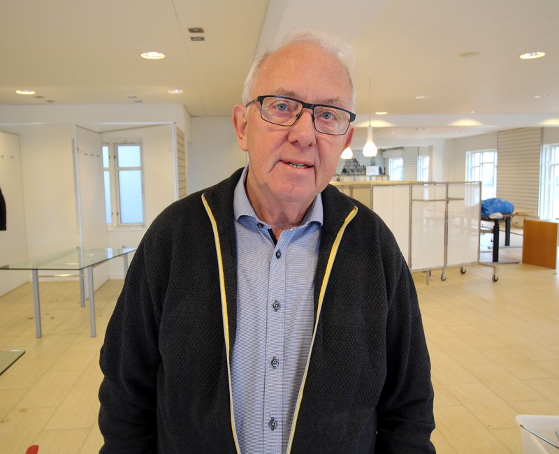 Hans Jørgen Dalum har været formand for Røde Kors Dronninglund/Hjallerup i et halvt år.
