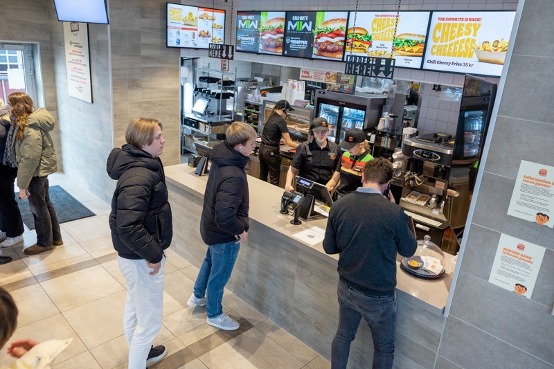 Burger King i Frederikshavn slog dørene op igen tirsdag 22. november.