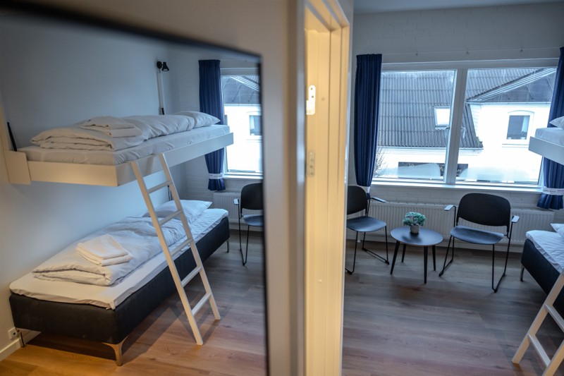 10. december er der mulighed for at kigge indenfor i de nye værelser i den gamle bankbygning.