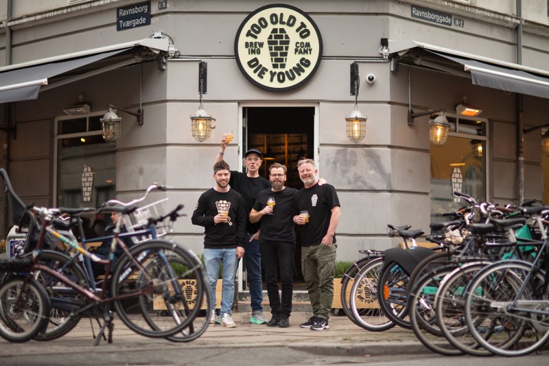Too Old To Die Young har ud over bryggeriet i Sønderborg også en øl-bar på Nørrebro i København