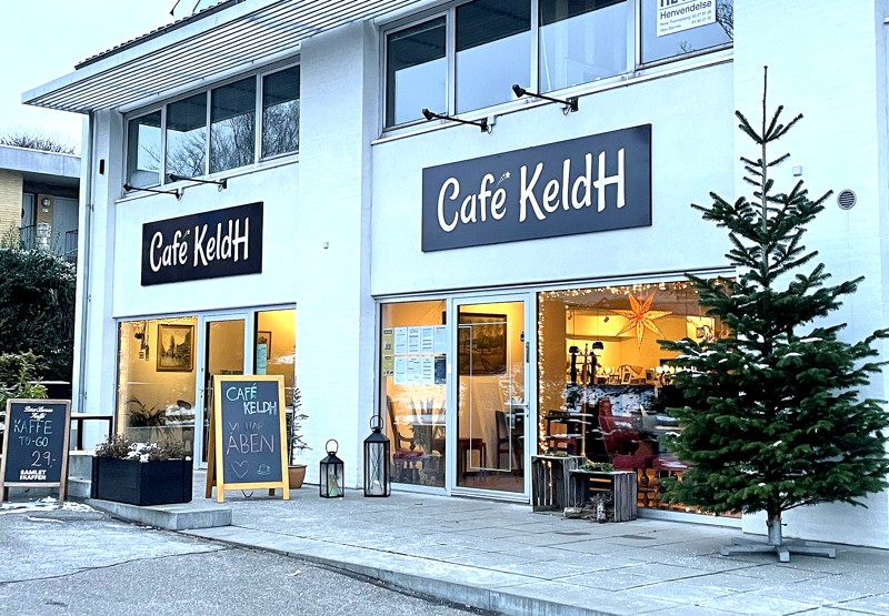 Café Keld H i Grangårdscentret i Støvring.