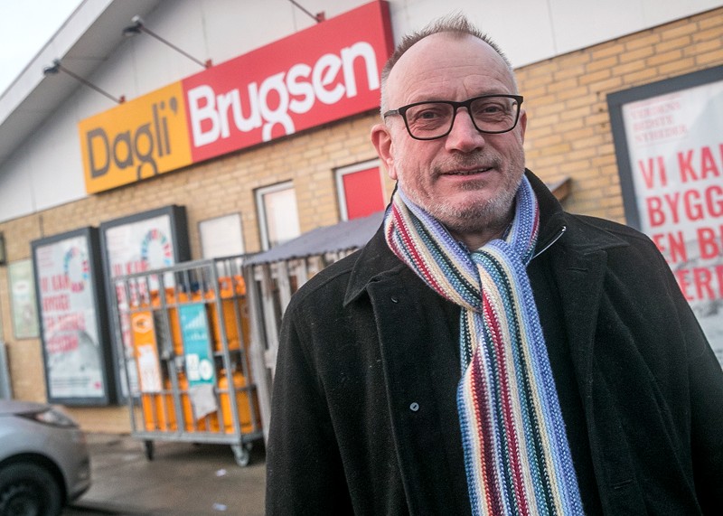 Kunde i brugsen og næstformand i samrådet, Jørgen Hansen kalder det et savn for byen.