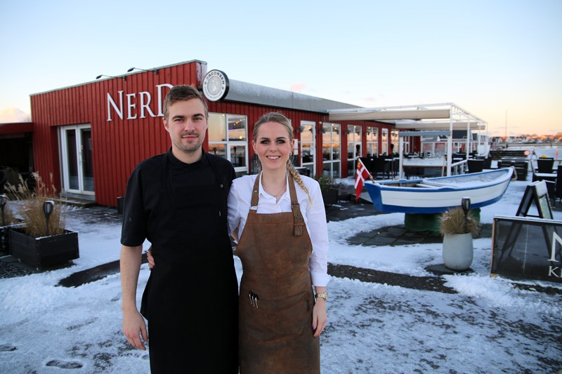 Christoffer Mølbjerg og Anne Sofie Als havde forventet en stille tid i marinaen, men har haft drønende travlt hele efteråret.
