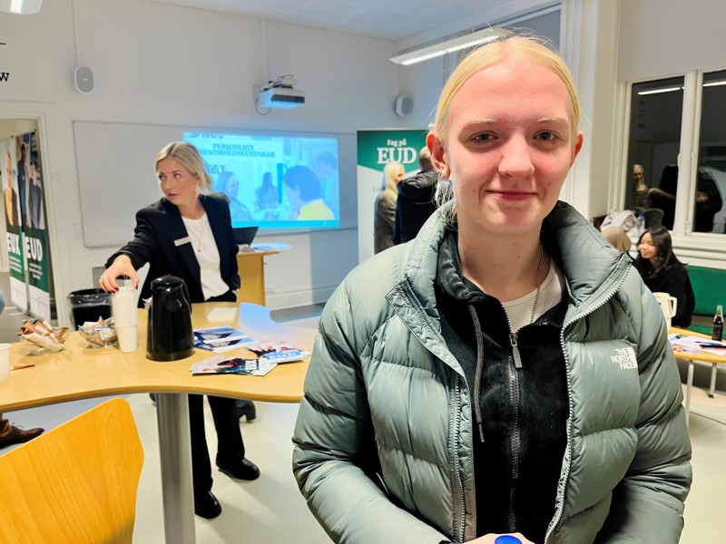 Emmily Wounland ville gerne hurtigt i arbejde, så hun vil søge ind på EUD.