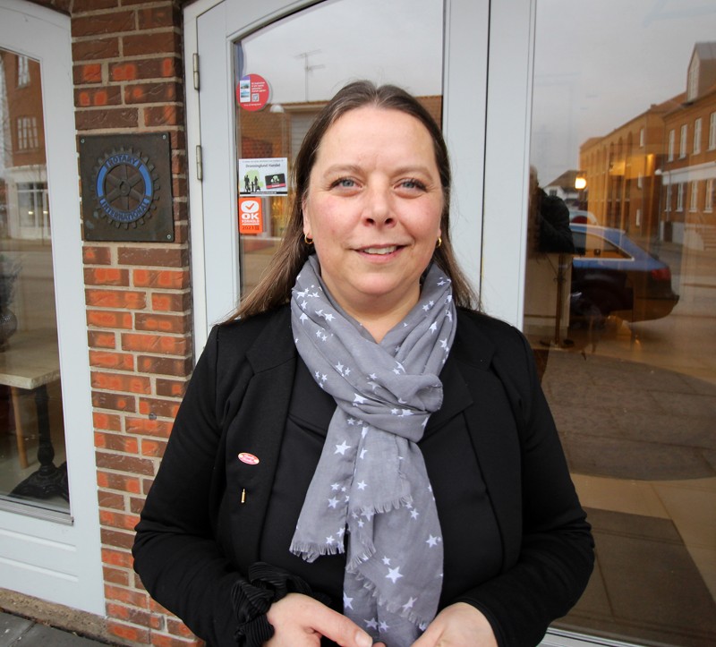 Maiken Jensen har netop overtaget direktørjobbet på Dronninglund Hotel efter den mangeårige leder, Karen Jespersgaard.