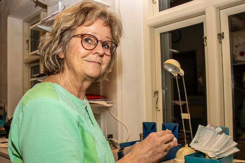 Karen Samuel lægger op efter 29 år som klinisk tandtekniker i Fjerritslev, Aabybro og Løgstør.