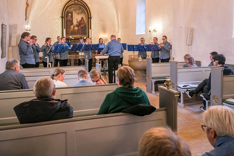 Musikkredsen markerede lørdag jubilæet med en koncert i Vester Hassing Kirke.