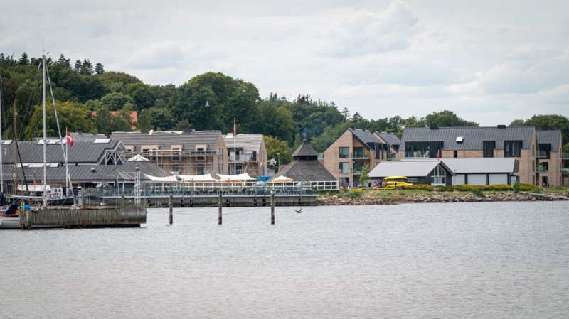 Himmerlands Boligforening holder åbent hus i sine nye lejeboliger i Mariager.