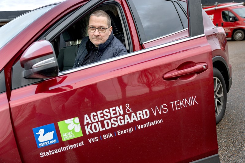 Indehaver Hans Bak Koldsgaard overtog Agesen og Koldsgaard VVS Teknik i 2019. I år fejrer virksomheden 50-års jubilæum.    