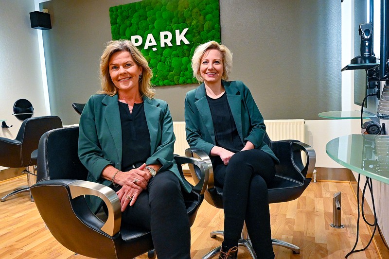 Janni Vestergård (th) og Hanne Lykke kan nu kalde sig partnere i Park by Hanne Lykke efter at Janni 1. januar er blevet medejer.