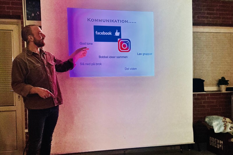 Søren Vester kom også med input til hvordan vi kan omgås hinanden på gaden og på de sociale medier.