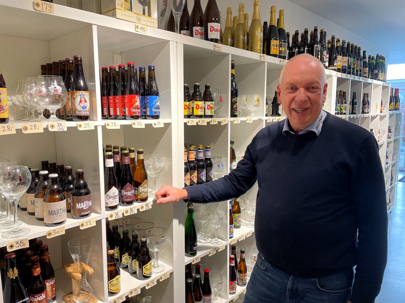 Butikken og trappist.dk har mere end 365 forskellige belgiske øl. 