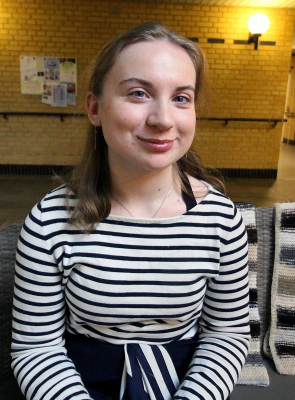 Ann-Marie Elfrida Christensen er sikker i sin sag. Hun søger ind på SOSU Nord til marts.
