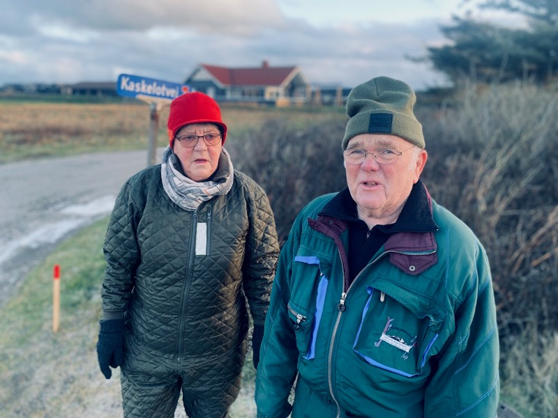 Alice og Tage Klim kæmper for at undgå en affaldsstation klos op af deres grund