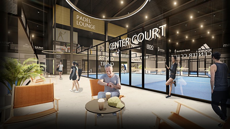 - Vi vil gerne have, at foreningerne føler, at det her bliver deres center. Et sted hvor medlemmerne i eksempelvis tennisklubben eller golfklubben kan få både tag over hovedet og noget motion om vinteren. Og derfor ofrer vi også en del krudt på at skabe et miljø, man får lyst til at være en del af, forklarer Mads Bjerregaard.