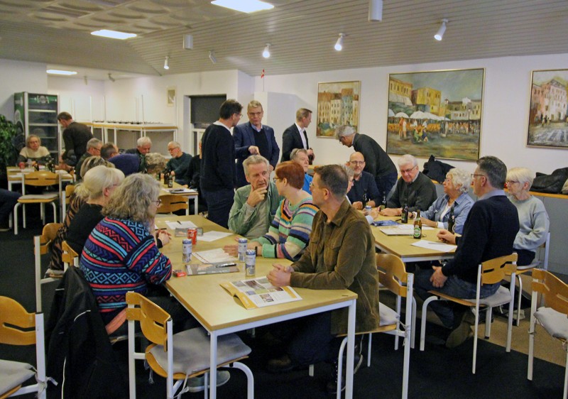 Omkring 50 mødte op til borgermødet om udviklingen af den fremtidige bosætning i Asaa.