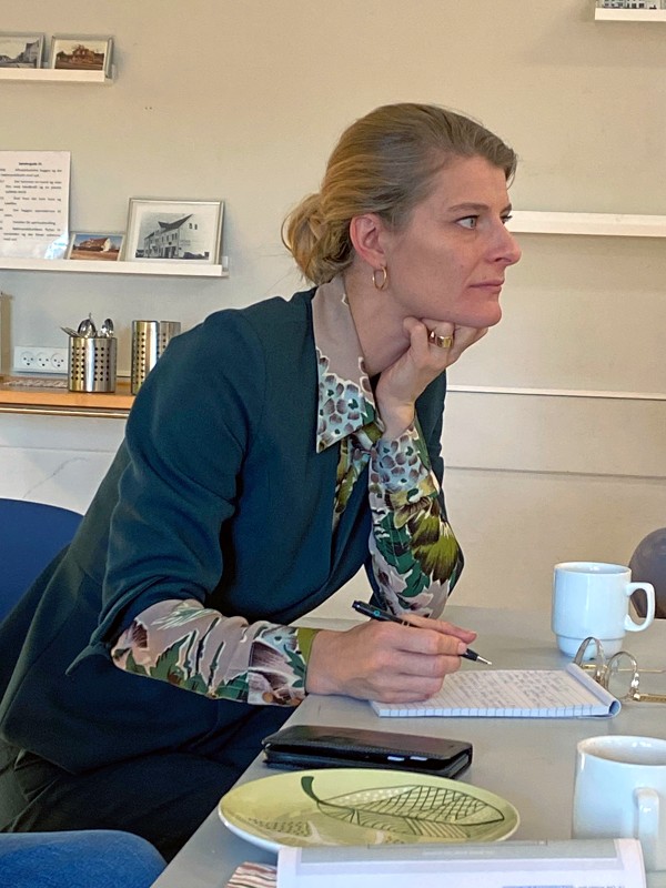 Beskæftigelsesminister Ane Halsboe-Jørgensen deltog og redegjorde for den politiske situation.