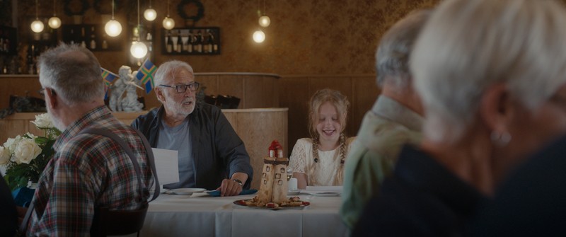 Sangeren, sangskriveren og satirikeren Niels Hausgaard har en særlig rolle i filmen