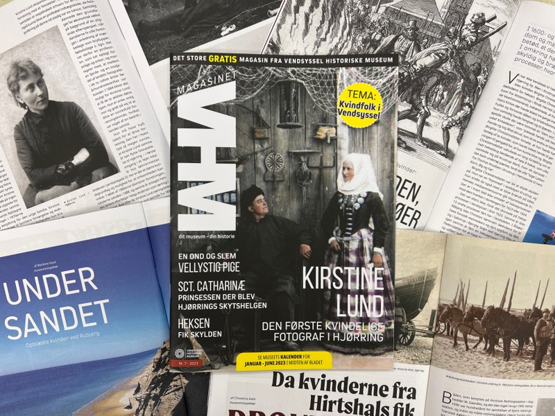 Man kan læse mere om Kirstine Lund i museets nye, gratis magasin, som man kan få på museet, på biblioteket og flere andre steder.