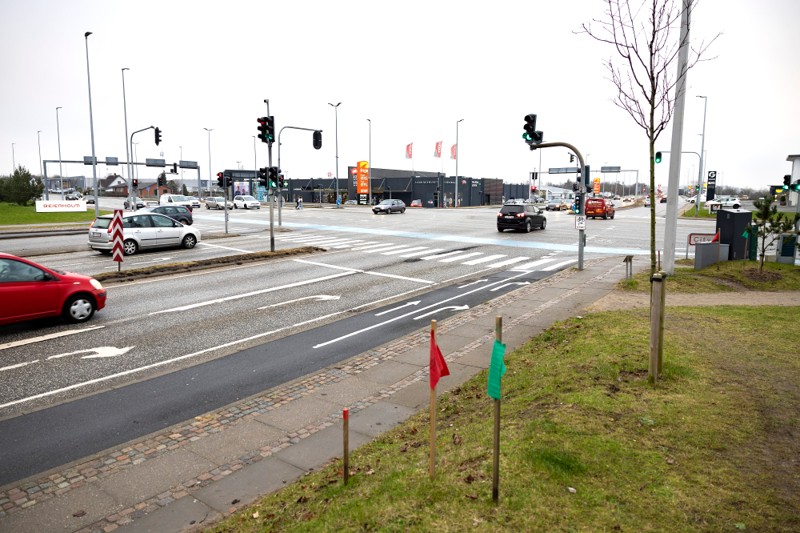 Vejarbejdet er i alt delt op i tre etaper. Nu tager Aalborg Kommune fat på anden etape.