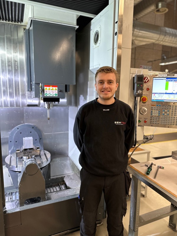 William Kortbæk Saaby er vild med at se, hvordan de produkter, han laver, bliver brugt i virkeligheden.