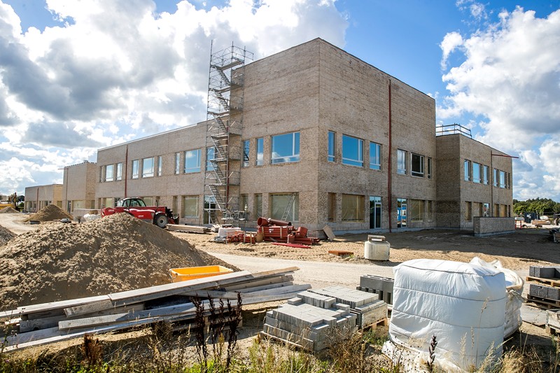 Når Skolecenter Jetsmarks står færdigt efter sommerferien får SFO-børnene optimale udendørs udfoldelsesmuligheder.