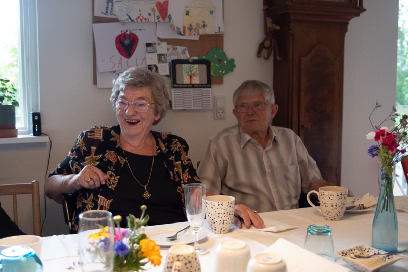 Birthe og Bent Bach Nielsen kan fejre, at de har været gift i 65 år. 