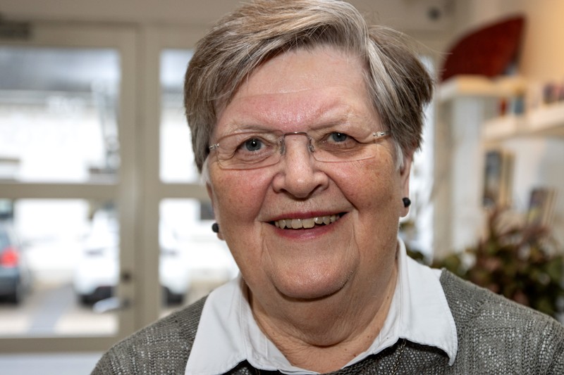 Annemie Pedersen er formand for Ældresagen i Aabybro, der 17 marts kan fejre 25 års jubilæum.