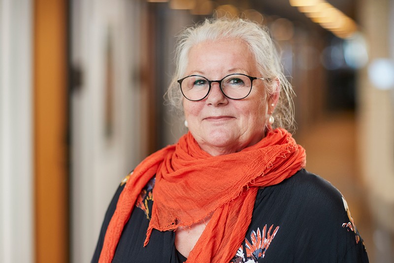 Joan Kamstrup, 65 år, fremhæves for sin smittende stolthed over det område, hun har været chef for siden 2007. 