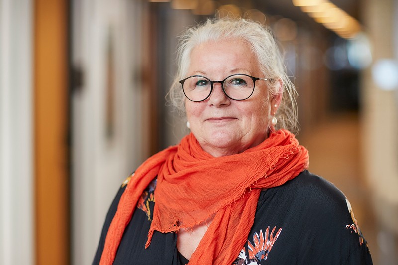 Joan Kamstrup, 65 år, fremhæves for sin smittende stolthed over det område, hun har været chef for siden 2007.