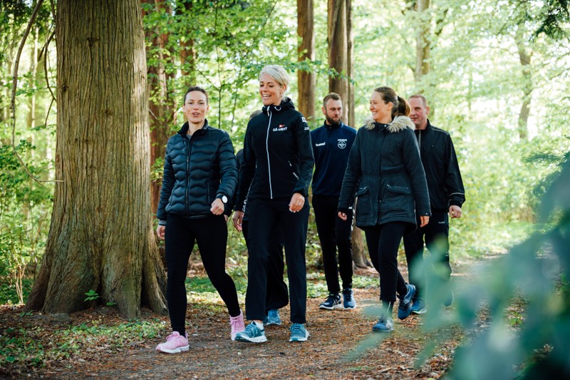 Målet med at uddanne gå-værter er på sigt at opbygge gå-grupper i både Fjerritslev, Brovst, Pandrup og Aabybro.