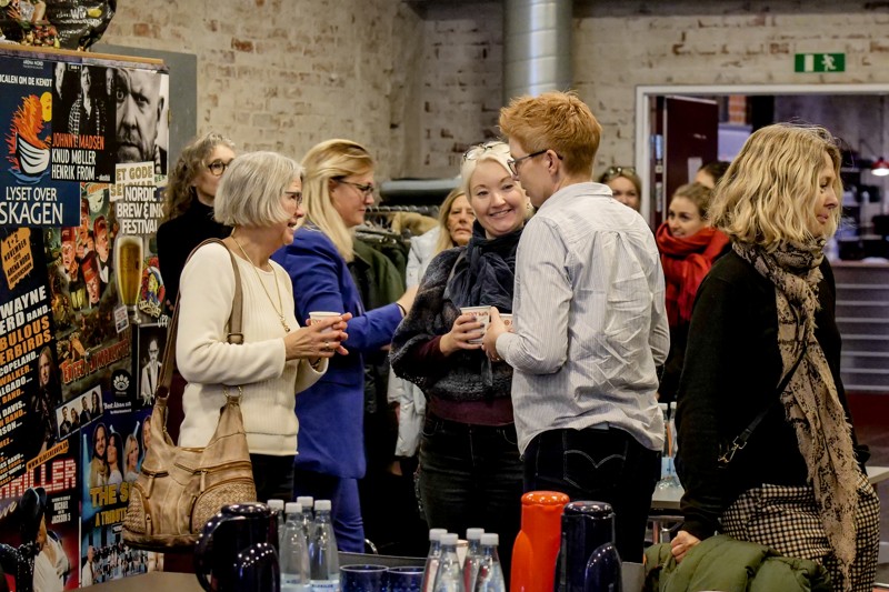 Maria Groes Dahl med det korte lyse hår er med i panelet ved forårs-topmødet. Hun arbejder for Nordjyllands Kystmuseum som marketingsansvarlig.