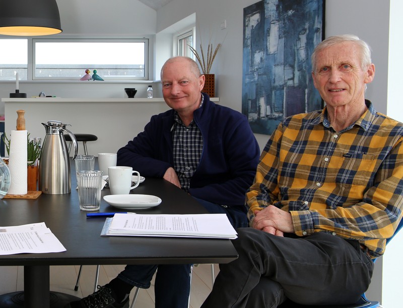Peter Sørig og Jørn Andersen roser politikerne i byrådet for at handle modigt og resolut, så Strandby Havn sikres udviklingsmuligheder.