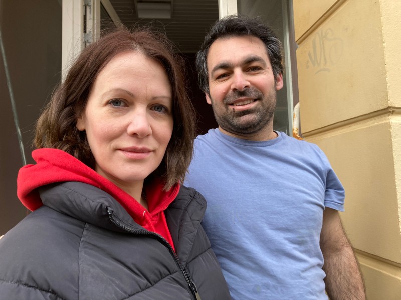 Inga Daniela Mikelsone fra Letland og Ayat Mohammadi fra Kurdistan mødte hinanden for fem år siden på sprogskolen i Frederikshavn.
