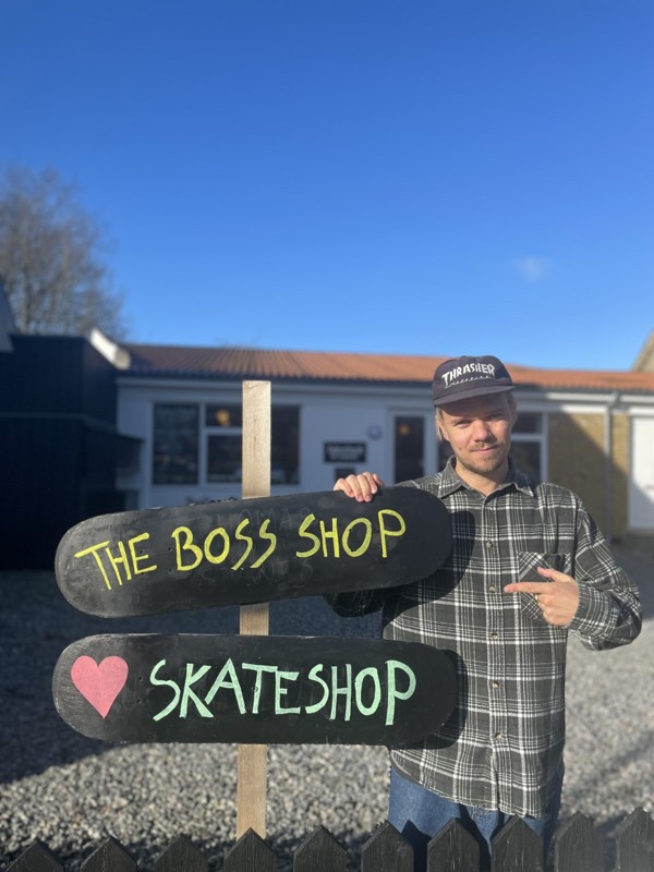 I mere end et årti har Thomas Kirch Nielsen drevet skateshoppen The Boss Shop.