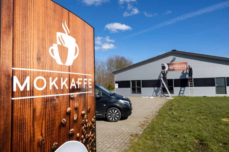 Carsten Jensen har succes med sit kaffefirma, Mokkaffe  Støvring 03. april 2023